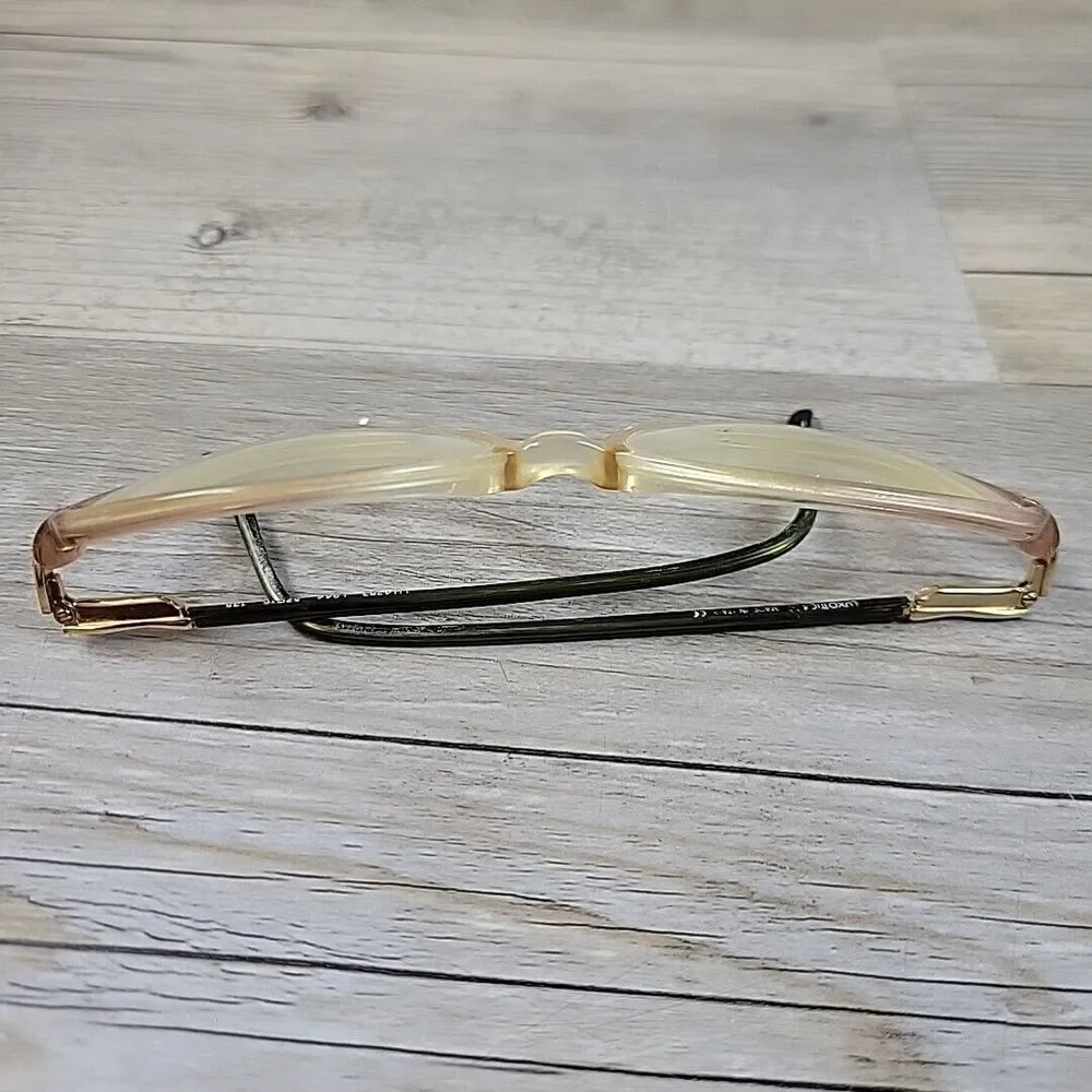 Vintage Luxottica Eyeglasses LU4283‎ L944 Frames Only 52-16 135 Oval Full Rim